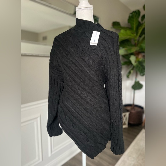 PROENZA SCHOULER  Bias Cable Sweater in Black M
$1,090 NWT - Picture 7 of 12